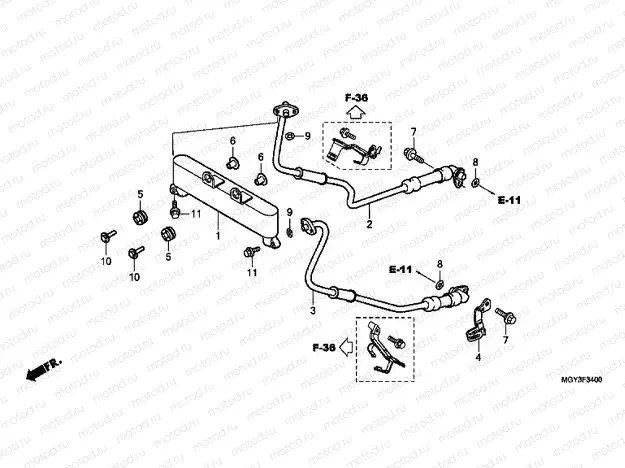 F-34 OIL COOLER