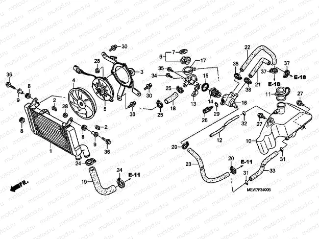 F-34 RADIATOR