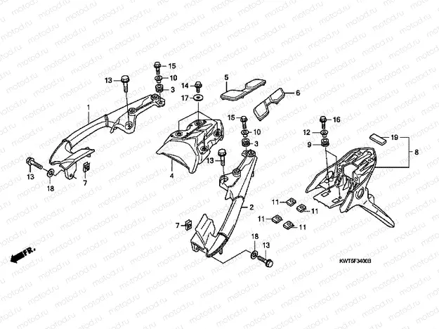 F-34 REAR FENDER