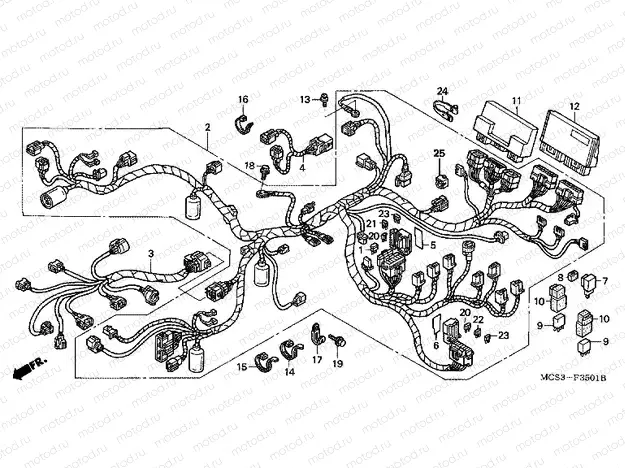 F-35-1 WIRING HARNESS (ST1300A)
