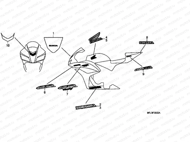 F-35-2 SIGN / STRIP (3)
