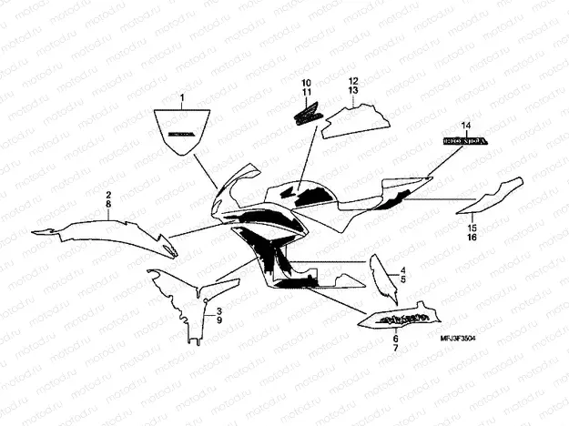 F-35-4 SIGN / STRIP (5)