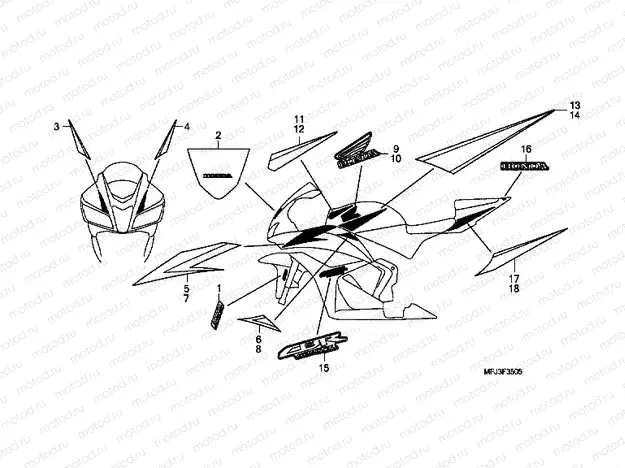 F-35-5 SIGN / STRIP (6)
