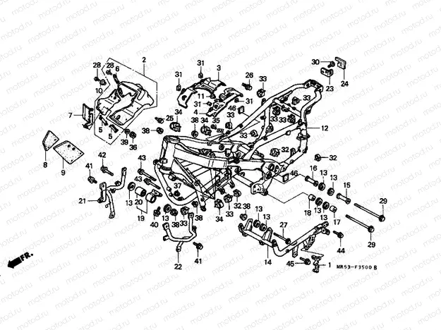F-35 FRAME HOUSING