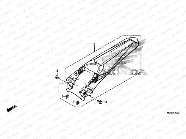 F-35 REAR FENDER