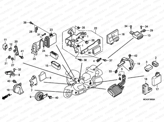 F-36-2 CONTROL UNIT (GL18007 / 8) (AIRBAG) buy cheap online