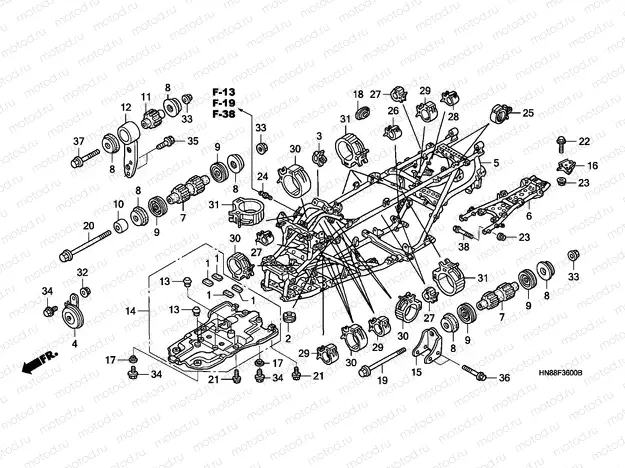 F-36 FRAME BODY