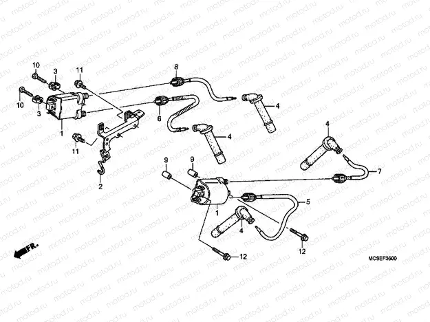 F-36 IGNITION COIL