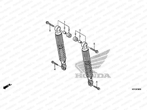 F-36 REAR CUSHION