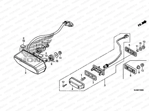 F-36 REAR LAMP