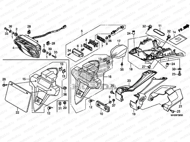 F-36 REAR LAMP