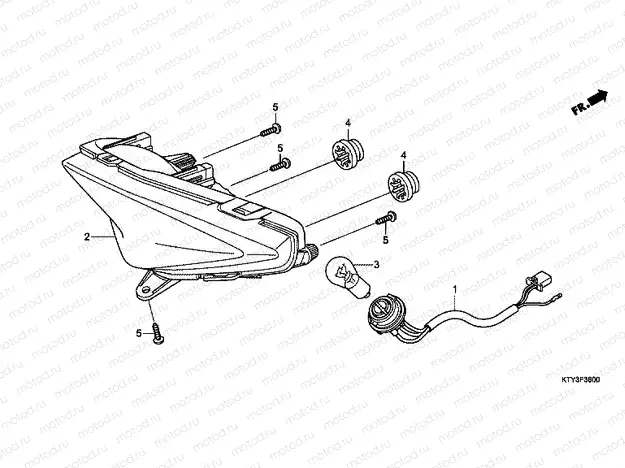 F-36 REAR LAMP