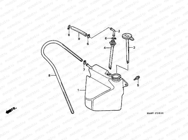 F-36 RESERVE FUEL TANK