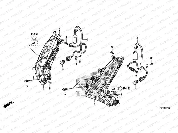 F-37-10 FRONT FLASHING