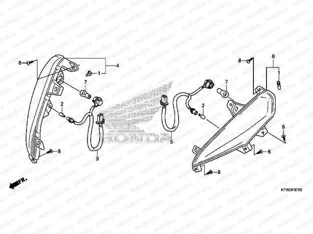 F-37-10 FRONT FLASHING