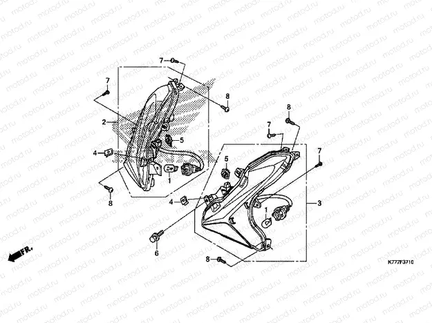 F-37-10 FRONT WINKER
