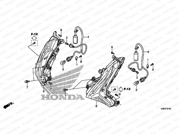 F-37-10 FRONT WINKER
