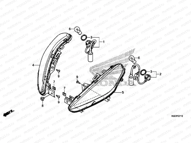 F-37-10 FRONT WINKER