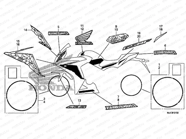 F-37-2 MARK (3FO / 3KO / 3MA / 3RU / 5U / 6ED)