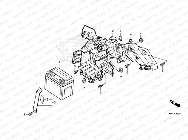 F-37 BATTERY & BATTERY BOX