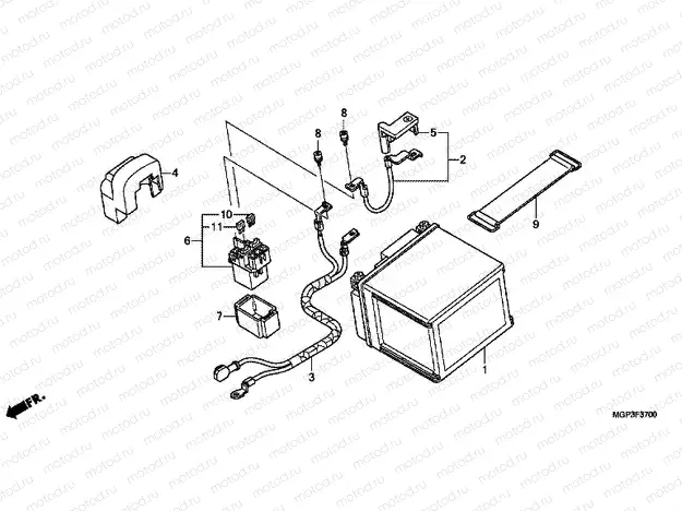 F-37 BATTERY (CBR1000RR / S)
