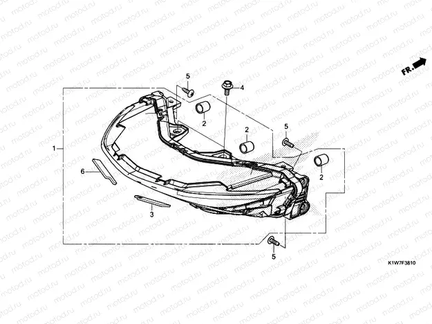 F-38-10 REAR COMBINATION LIGHT