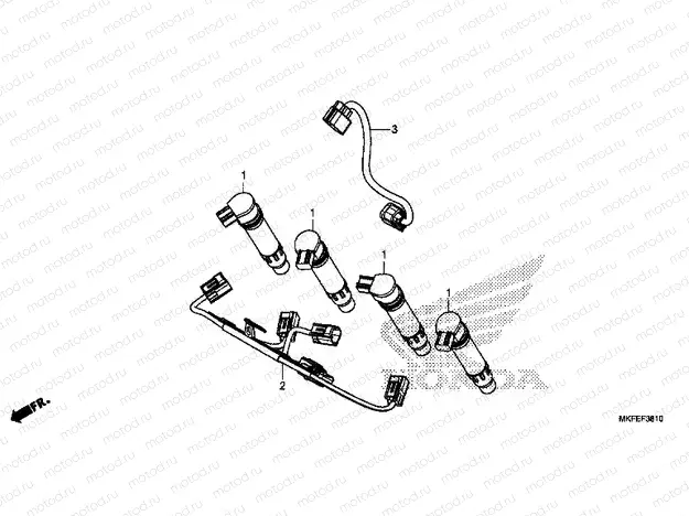 F-38-10 SUB HARNESS