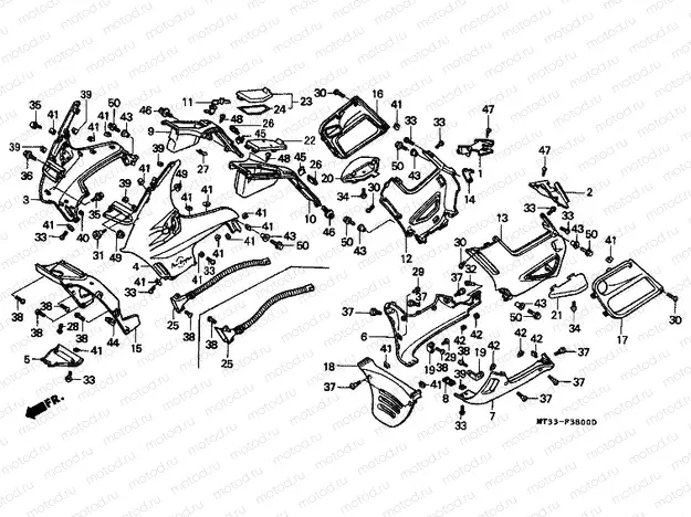 F-38 ENGINE HOUSING