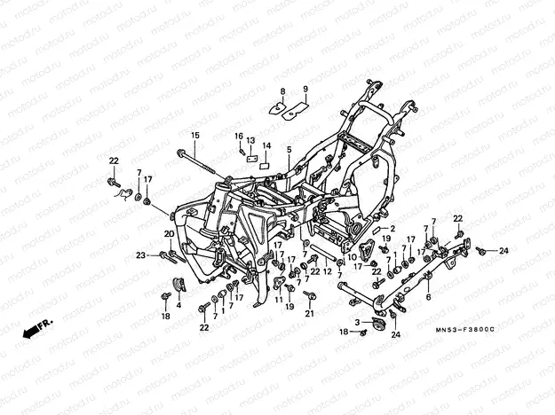 F-38 FRAME BODY