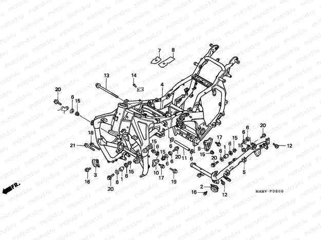 F-38 FRAME BODY