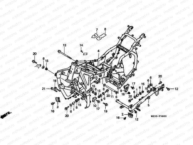 F-38 FRAME HOUSING