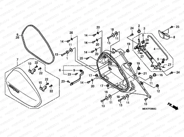 F-38 J. SADDLE BAG