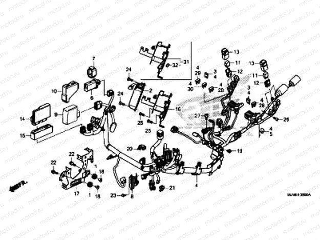 F-38 WIRE HARNESS