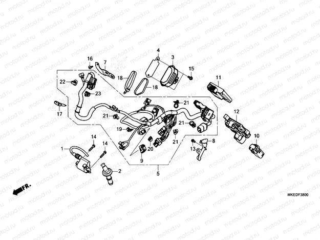F-38 WIRE HARNESS