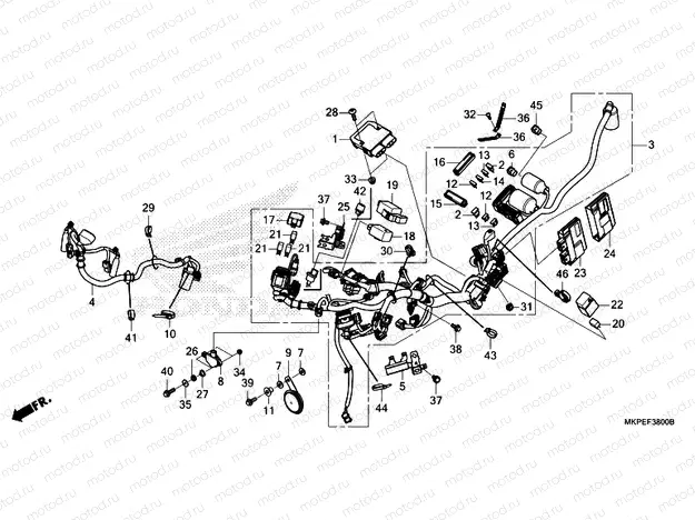 F-38 WIRE HARNESS
