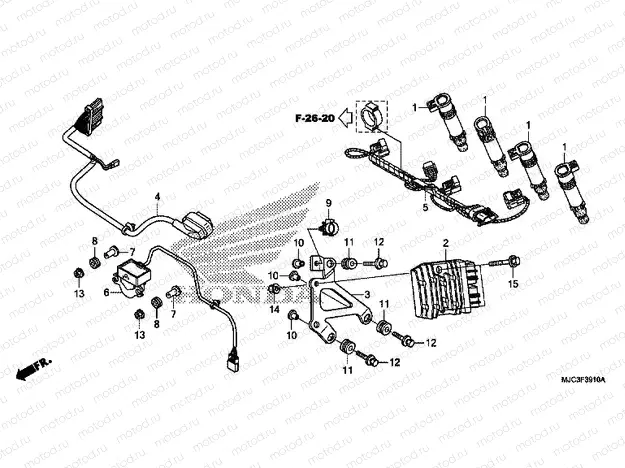 F-39-10 ADDITIONAL WIRING HARNESS