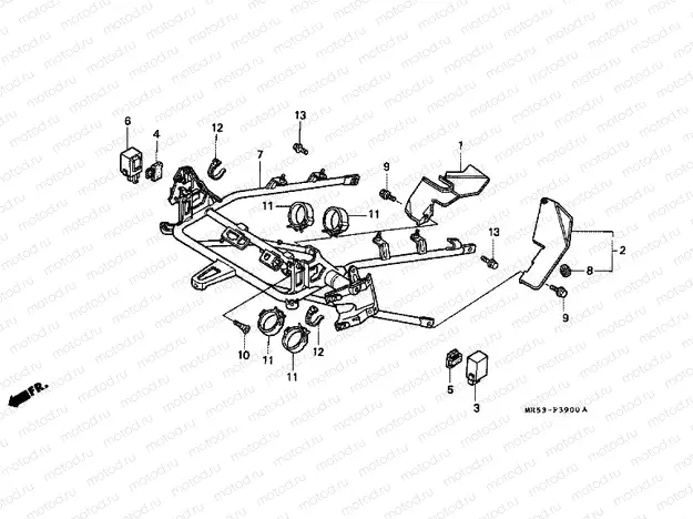 F-39 ENGINE HOUSING