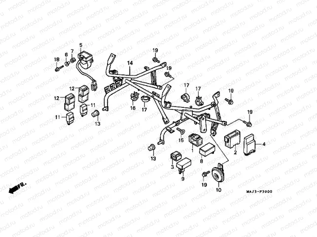 F-39 ENGINE HOUSING (ST1100)