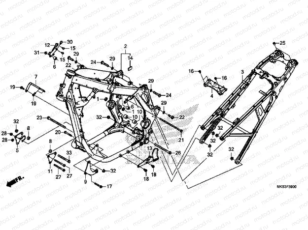 F-39 FRAME BODY