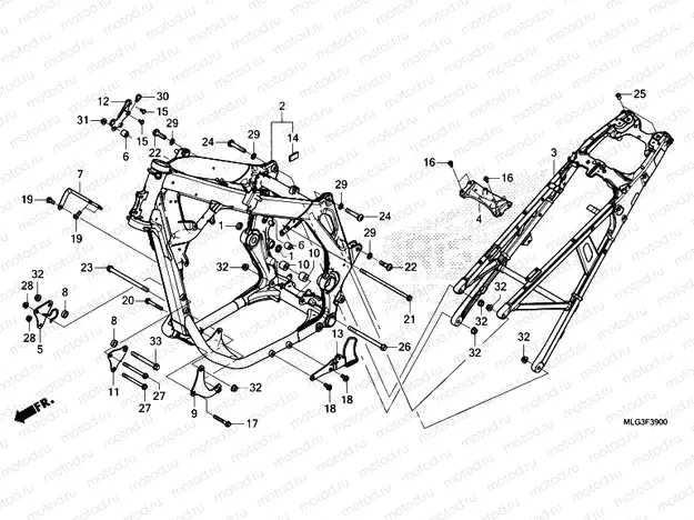 F-39 FRAME BODY