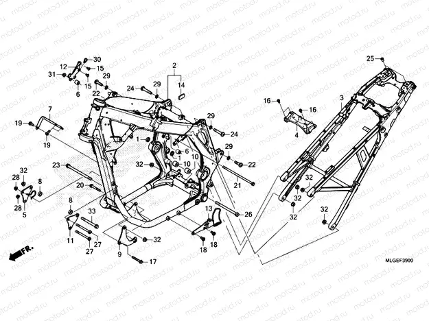 F-39 FRAME BODY