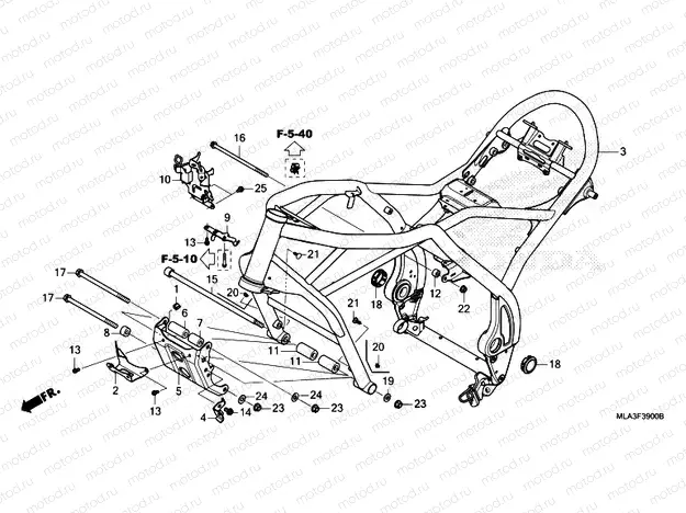 F-39 FRAME BODY