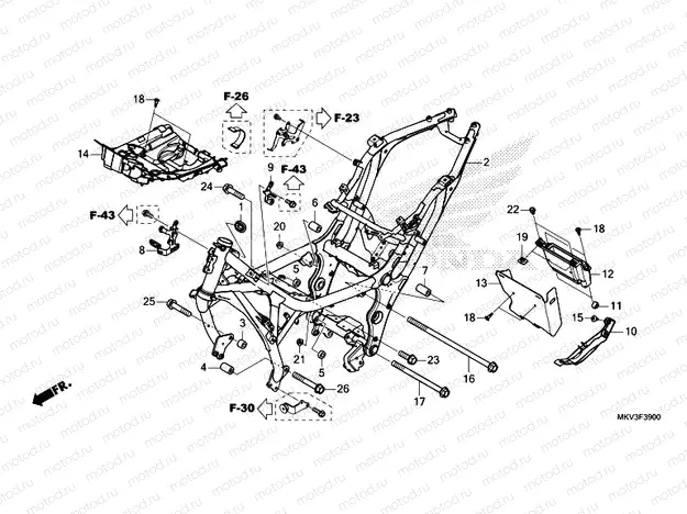F-39 FRAME BODY