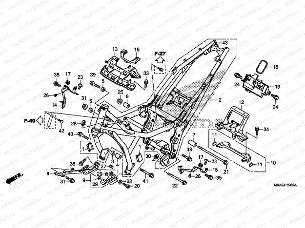 F-39 FRAME BODY