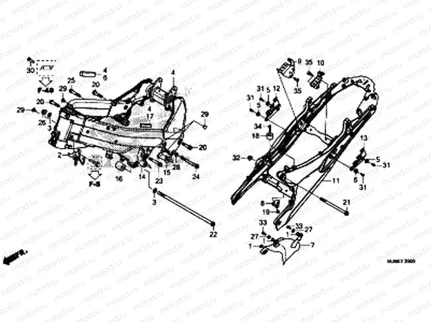 F-39 FRAME BODY