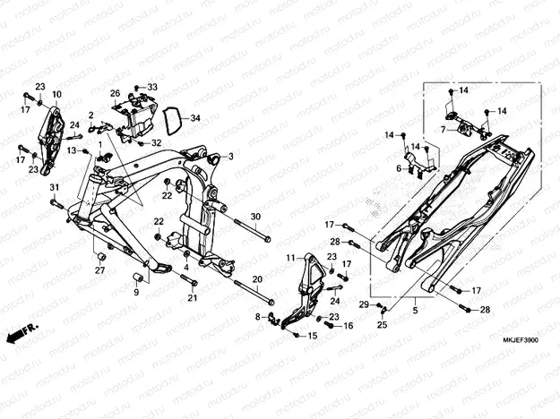 F-39 FRAME BODY