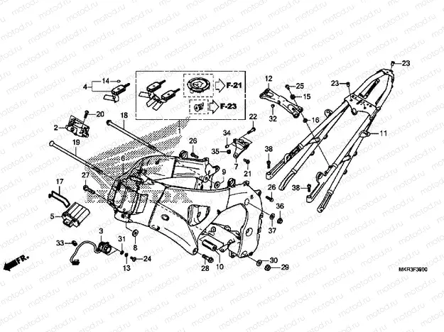 F-39 FRAME BODY