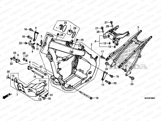 F-39 FRAME BODY