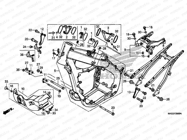 F-39 FRAME BODY