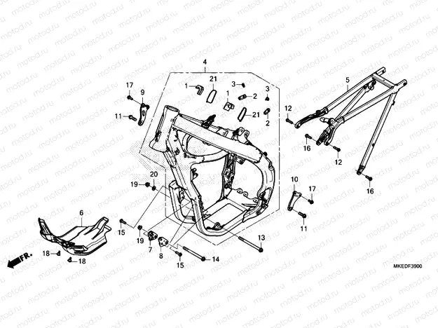 F-39 FRAME BODY